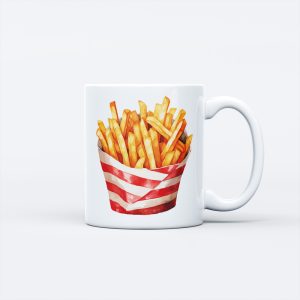 Food Theme Ceramic Mug - French Fries