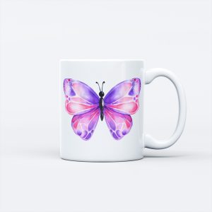 Insect Theme Ceramic Mug - Butterfly